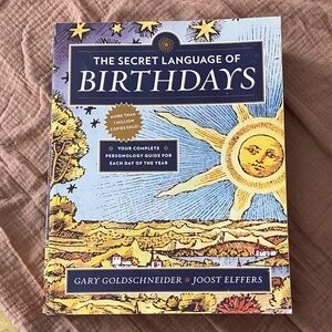 Secret language of birthdays book